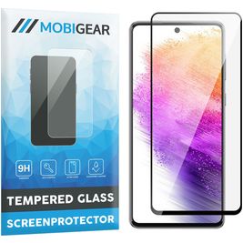 Mobigear Premium Samsung Galaxy A53 Verre trempé Protection d'écran - Compatible Coque - Noir