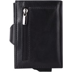 Valenta Card Case Plus Porte-cartes Cuir - 14 cartes - Noir