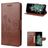 Mobigear Butterfly Housse OnePlus 10T Etui Porte-Monnaie - Marron