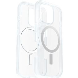 Otterbox React Coque Transparente iPhone 16 Pro MagSafe Coque arrière Rigide Anti-Chocs - Transparent