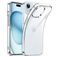 Mobigear Basics Transparent iPhone 15 TPU souple Coque arrière - Transparent