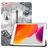 Mobigear Tri-Fold Coque iPad 7 (2019) Etui - tour Eiffel