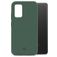 Mobilize Rubber Gelly Coque Samsung Galaxy A32 4G Coque arrière en TPU Souple - Matt Green