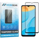 Mobigear Premium OPPO A15 Verre trempé Protection d'écran - Compatible Coque - Noir