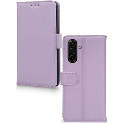 Mobilize Premium Gelly Housse Samsung Galaxy A17 Etui Porte-Monnaie - Violet