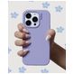 Nudient Base Coque iPhone 14 Pro Max Coque arrière en Silicone - Soft Purple
