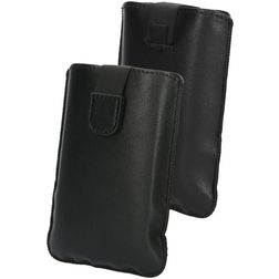 Mobiparts Classic Pouch Pochette (max 11,5 cm x 7,5 cm) - Etui à insérer - Poche téléphone - Noir