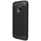 Mobigear Brushed Slim Coque Motorola Moto G5 Plus Coque arrière en TPU Souple - Noir