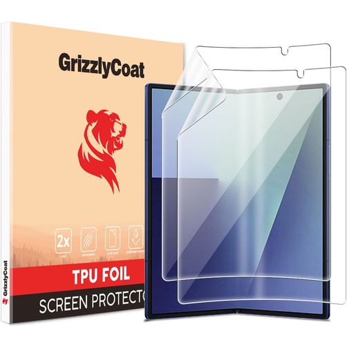 GrizzlyCoat Samsung Galaxy Z Fold 8 Protection d'écran Film - Compatible Coque (Lot de 2)