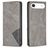 Mobigear Rhombus Slim Housse iPhone Air Etui - Gris