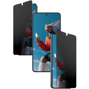 PanzerGlass Ultra-Wide Fit Privacy Samsung Galaxy S26 Verre trempé Protection d'écran Confidentialité - Compatible Coque + Cadre d'installation - Noir