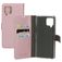 Mobiparts Saffiano Wallet Samsung Galaxy A42 Étui Portefeuille - Rose