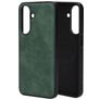 Mobiparts Classic Coque Samsung Galaxy A27 MagSafe Coque arrière en TPU,Similicuir - Emerald Green