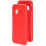 Mobiparts Coque Samsung Galaxy S10e Coque arrière en Silicone - Scarlet Red