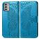 Mobigear Butterfly Housse Nokia G42 Etui Porte-Monnaie - Bleu