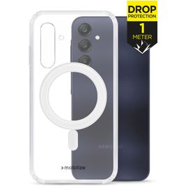 Mobilize Naked Protection Coque Transparente Samsung Galaxy A25 MagSafe Coque arrière Rigide Anti-Chocs - Transparent