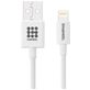 Haweel - Câble USB-A vers Apple Lightning MFI 1 mètre - Blanc
