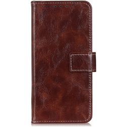 Mobigear Basic Housse OnePlus 10 Pro Etui Porte-Monnaie - Marron