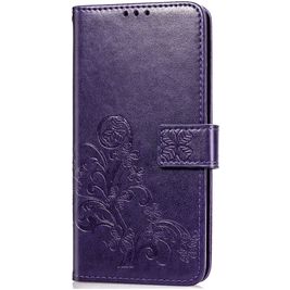Mobigear Clover Housse Huawei P40 Etui Porte-Monnaie - Violet