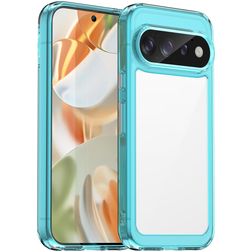 Mobigear Crystal Coque Google Pixel 11 Pro Coque arrière Rigide - Bleu