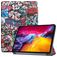 Mobigear Tri-Fold Coque iPad Pro 11 Pouces (2021) Etui - Graffiti