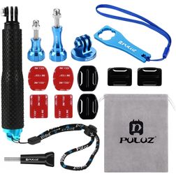 Puluz GoPro Mount Pack de Démarrage Accessoires 16 Pièces