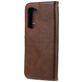 Mobigear Zipper Housse Huawei P40 Lite 5G Etui Porte-Monnaie - Marron