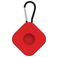 Mobigear Square Key Coque Apple AirTag Porte-clés en Silicone Souple - Rouge