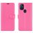 Mobigear Classic OnePlus Nord N10 5G Étui Portefeuille - Magenta