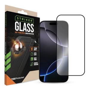 Striker Xtreme Impact iPhone 14 Pro Verre trempé Protection d'écran - Compatible Coque