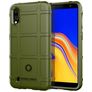 Mobigear Rugged Shield Coque Samsung Galaxy A01 Core Coque arrière en TPU Souple Anti-Chocs - Vert