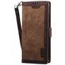 Mobigear Two Tone Housse Huawei P40 Etui Porte-Monnaie - Marron