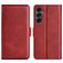 Mobigear Slim Magnet Housse Samsung Galaxy A17 Etui Porte-Monnaie - Rouge