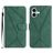 Mobigear Stitch Housse iPhone 17 Etui Porte-Monnaie - Vert