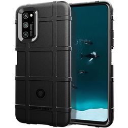 Mobigear Rugged Shield Coque Realme 7 Pro Coque arrière en TPU Souple Anti-Chocs - Noir