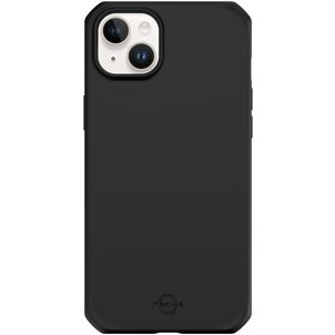 ITSkins SpectrumSilk-R Coque iPhone 14 Plus Coque arrière en TPU Souple Anti-Chocs - Noir