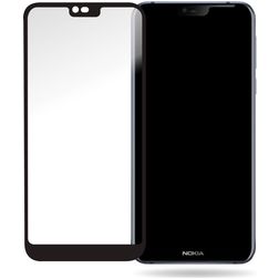 Mobilize Premium Nokia 7.1 Verre trempé Protection d'écran - Compatible coque - Noir