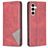 Mobigear Rhombus Slim Housse Samsung Galaxy S24 FE Etui - Rouge