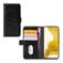 Mobilize Elite Gelly Housse Samsung Galaxy S22 Etui Porte-Monnaie - Noir