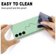 Mobigear Rubber Touch Coque Samsung Galaxy S24 FE Coque arrière en Silicone - Vert