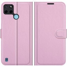 Mobigear Classic Housse Realme C21Y Etui Porte-Monnaie - Rose