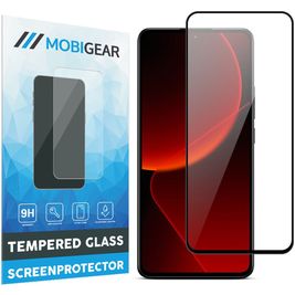 Mobigear Premium Xiaomi 13T Verre trempé Protection d'écran - Compatible Coque - Noir