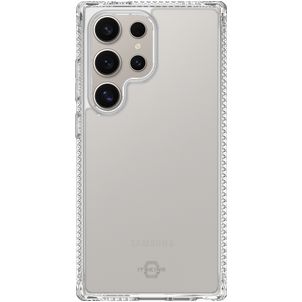 ITSKINS Level 2 SpectrumClear R Coque Transparente Samsung Galaxy S25 Ultra Coque arrière en TPU Souple Anti-Chocs - Transparent