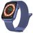 Mobigear Luxury Loop Bracelet Milanais Apple Watch Fermeture magnétique - 42/41/40/38 mm - Bleu