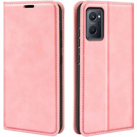 Mobigear Retro Slim Housse OPPO A96 Etui Porte-Monnaie - Rose