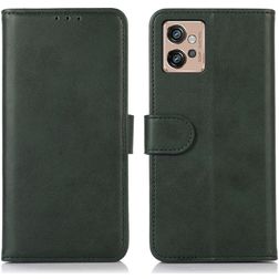 Mobigear Wallet Housse Motorola Moto G32 Etui Porte-Monnaie - Vert