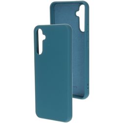 Mobiparts Coque Samsung Galaxy A34 Coque arrière en Silicone - Blueberry Blue