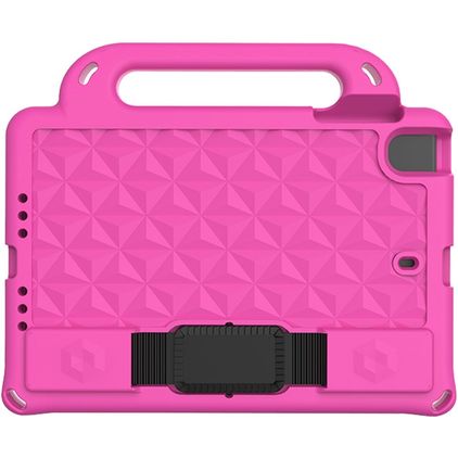 Mobigear Diamond iPad Mini 5 (2019) Housse pour tablette enfant avec poignée - Rose