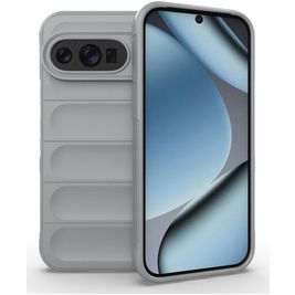 Mobigear Bumpy Coque Google Pixel 10 Coque arrière en TPU Souple - Gris