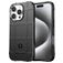 Mobigear Rugged Shield Coque iPhone 16 Pro Max Coque arrière en TPU Souple Anti-Chocs - Noir